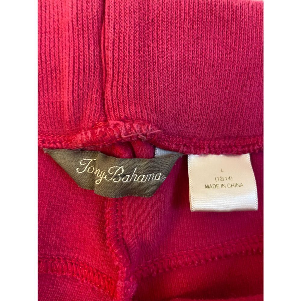 Tommy‎ Bahama pink sweat joggers pants large 12/14 - Picture 4 of 4
